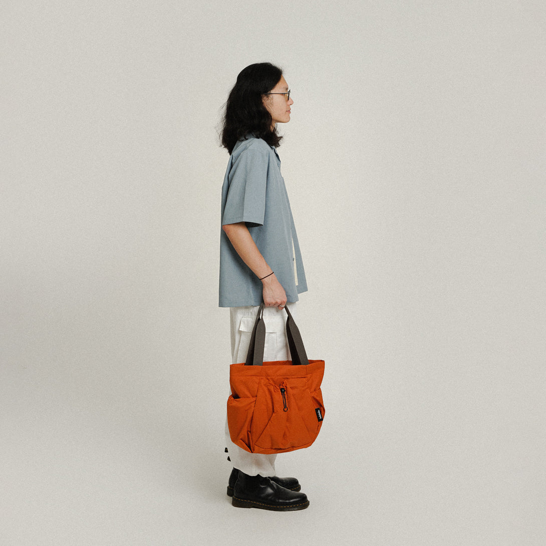 REON - All Day Tote - HELLOLULU LIVING SOLUTIONS. Burnt Orange