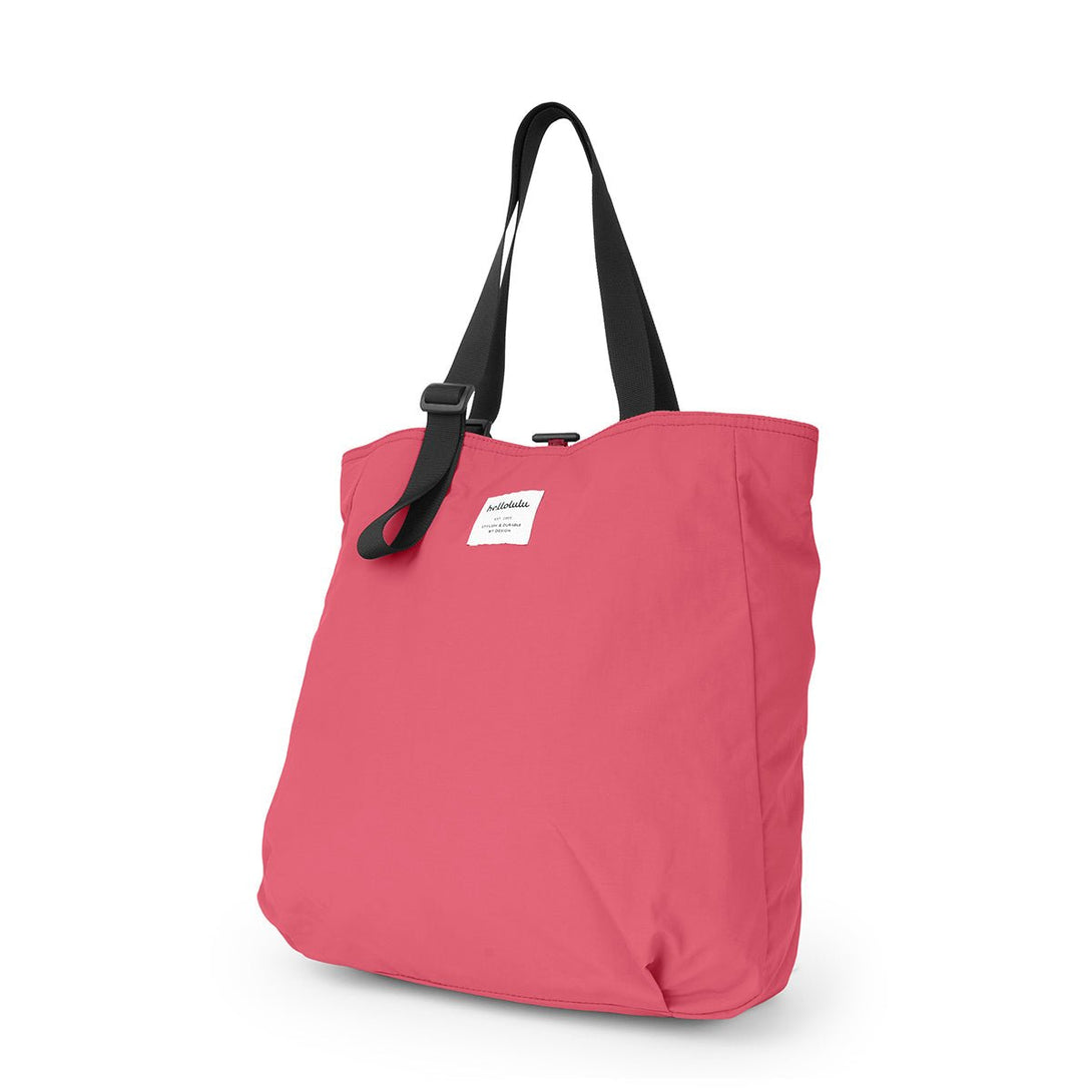 JONNA - Double-sided Versatile Tote - HELLOLULU LIVING SOLUTIONS. Sweet Rouge / Ruby Red