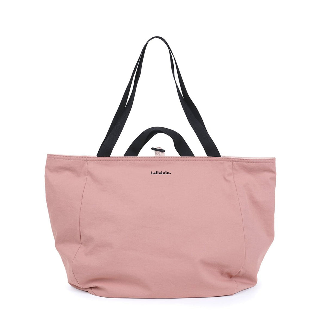 JAKE (ECO Edition) - Double-sided 2-way Tote - HELLOLULU LIVING SOLUTIONS. Cloud Pink/Linen