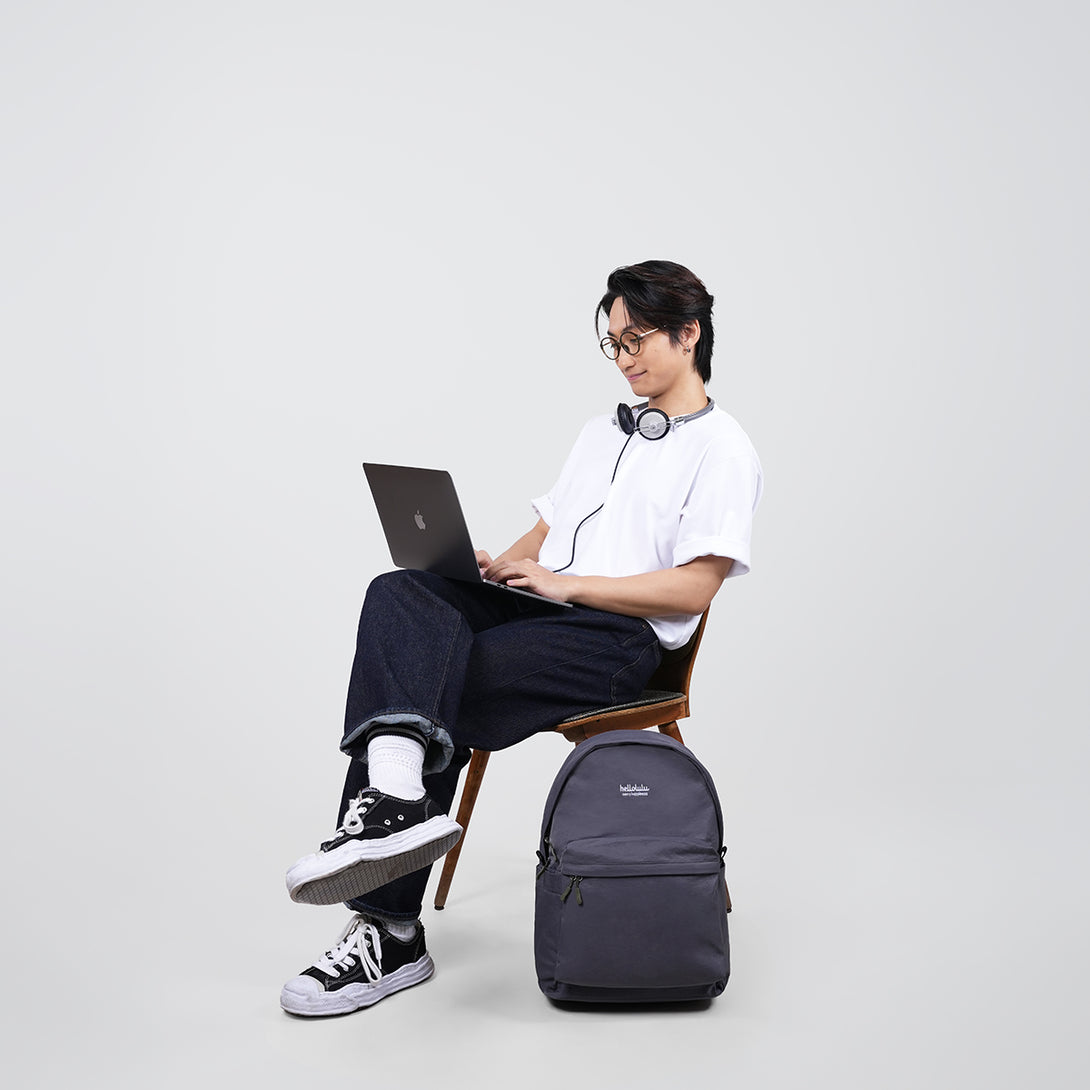 EVAN日常輕便書包, hellolulu環保材質背包, 簡約設計EVAN背包, 可放16吋電腦書包, 都市通勤用EVAN背包