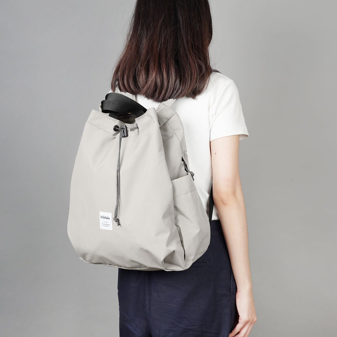 ELIO - Everyday Totepack - HELLOLULU LIVING SOLUTIONS. Ash Gray