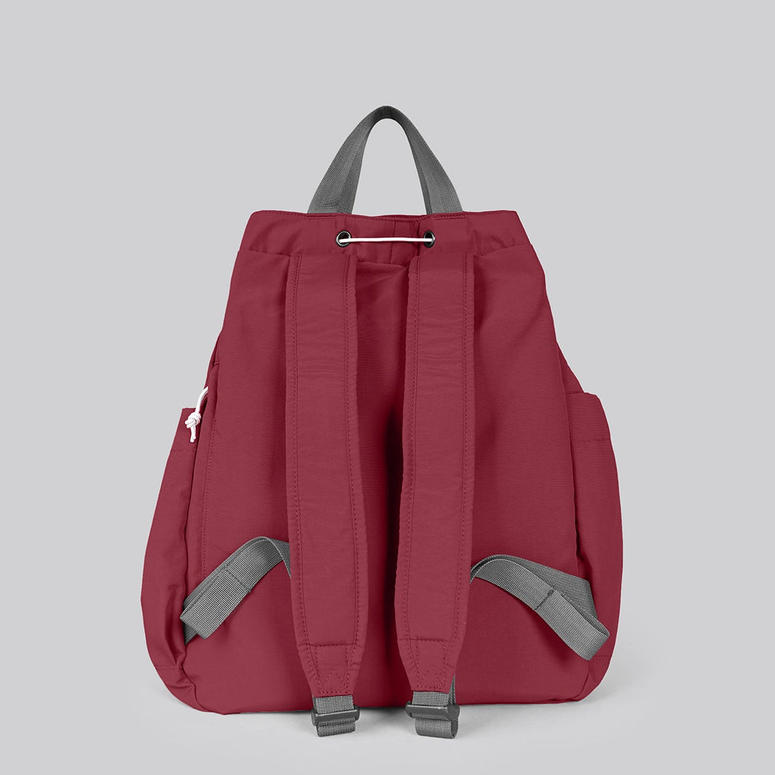 ELIO - Everyday Totepack - HELLOLULU LIVING SOLUTIONS. Ruby Red