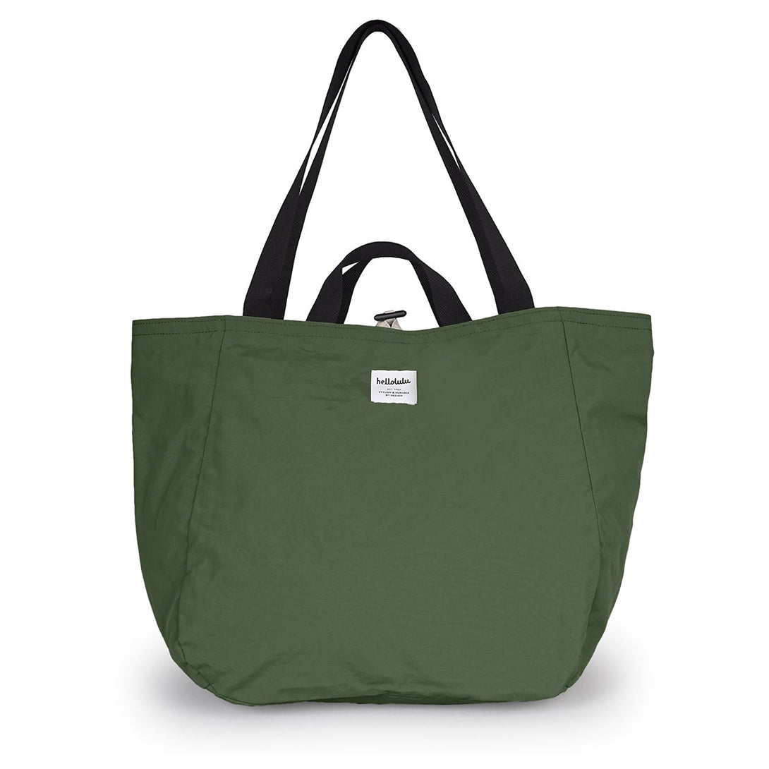 JAKE - Double-sided 2-way Tote - HELLOLULU LIVING SOLUTIONS. Misty Mint / Ash Gray