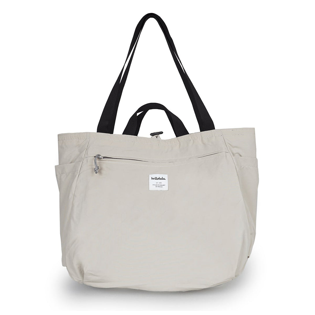 JAKE - Double-sided 2-way Tote - HELLOLULU LIVING SOLUTIONS. Misty Mint / Ash Gray