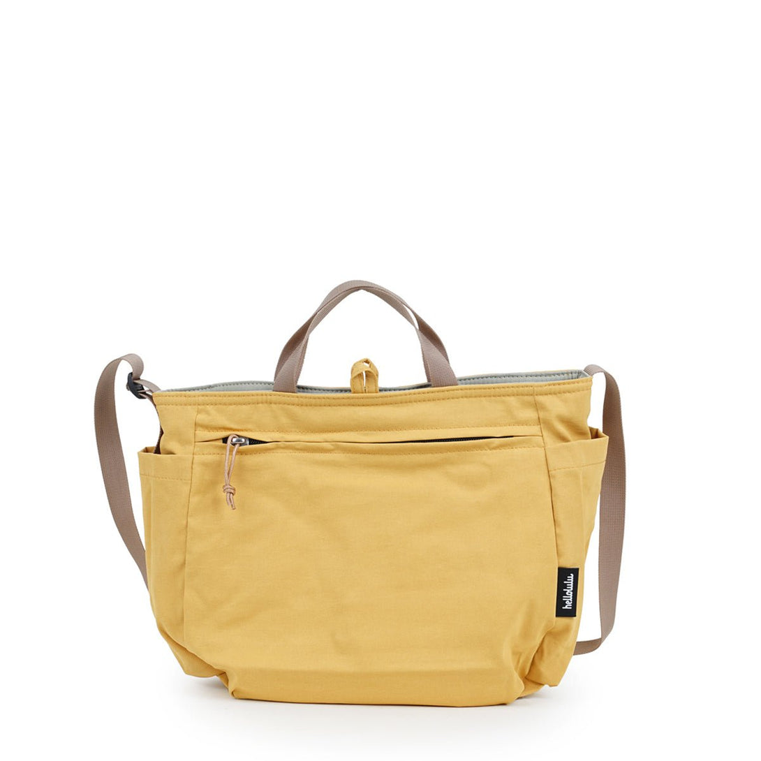 JOLIE (ECO Edition) - Double-sided 2-Way Shoulder Bag - HELLOLULU LIVING SOLUTIONS. Pastel Green/Daisy Yellow (New Color)