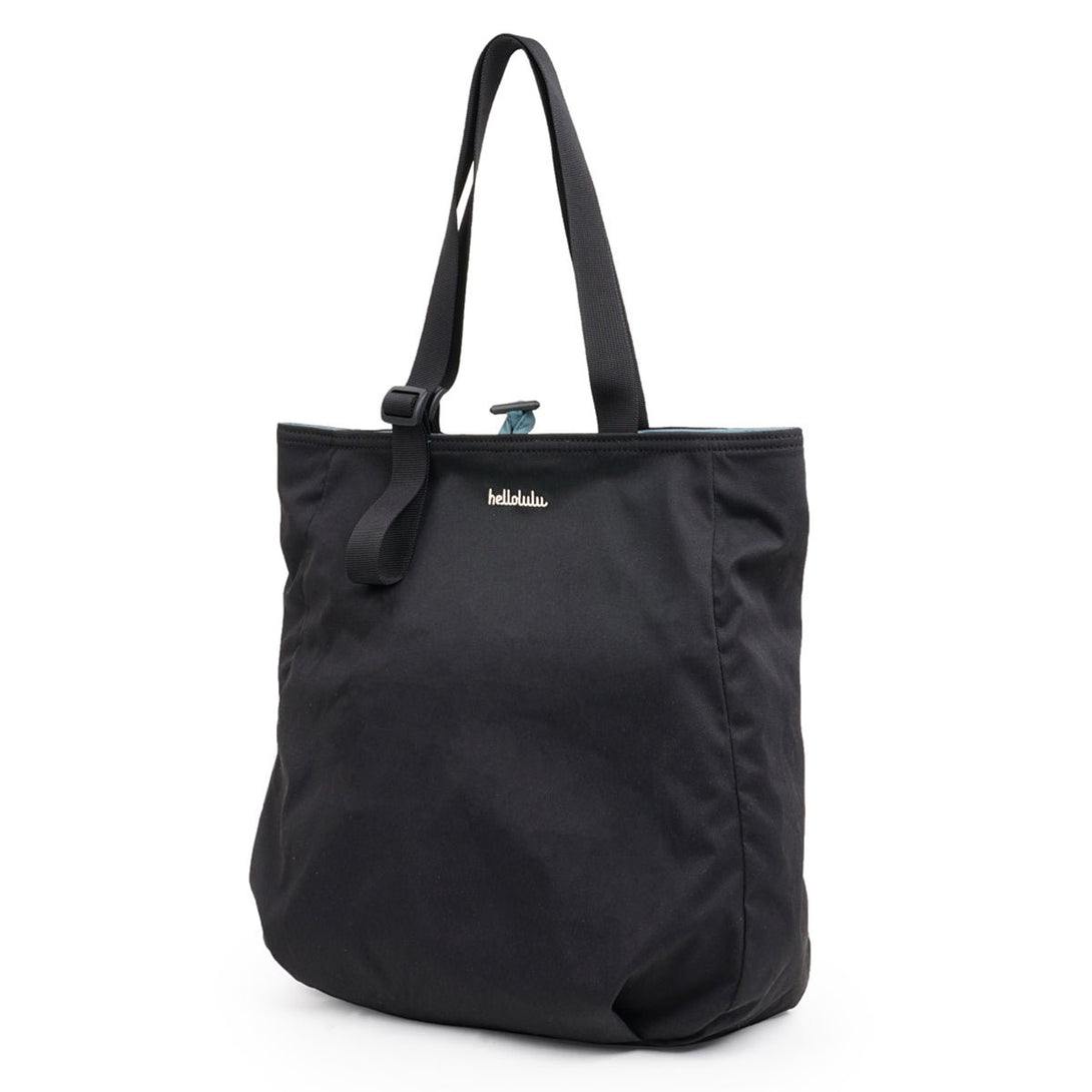 JONNA (ECO Edition) - Double-sided Versatile Tote - HELLOLULU LIVING SOLUTIONS. Ultra Black/Shaded Spruce