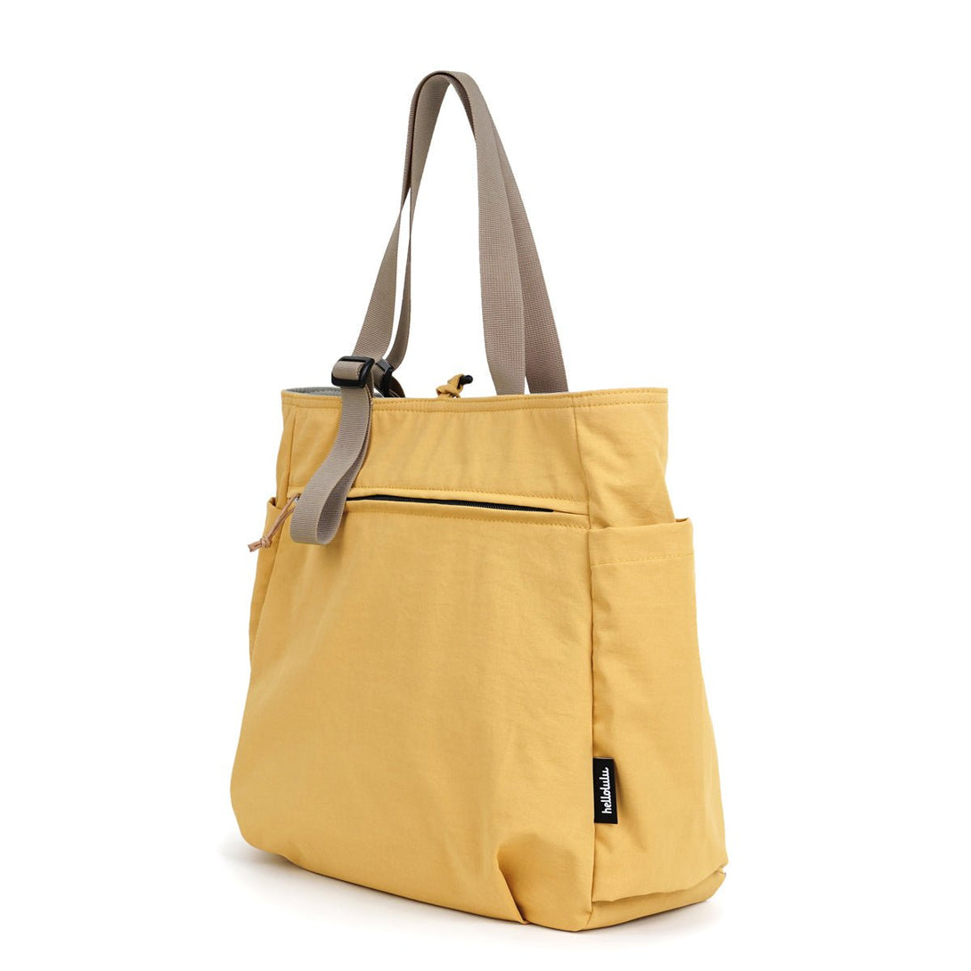 JONNA (ECO Edition) - Double-sided Versatile Tote - HELLOLULU LIVING SOLUTIONS. Pastel Green/Daisy Yellow (New Color)