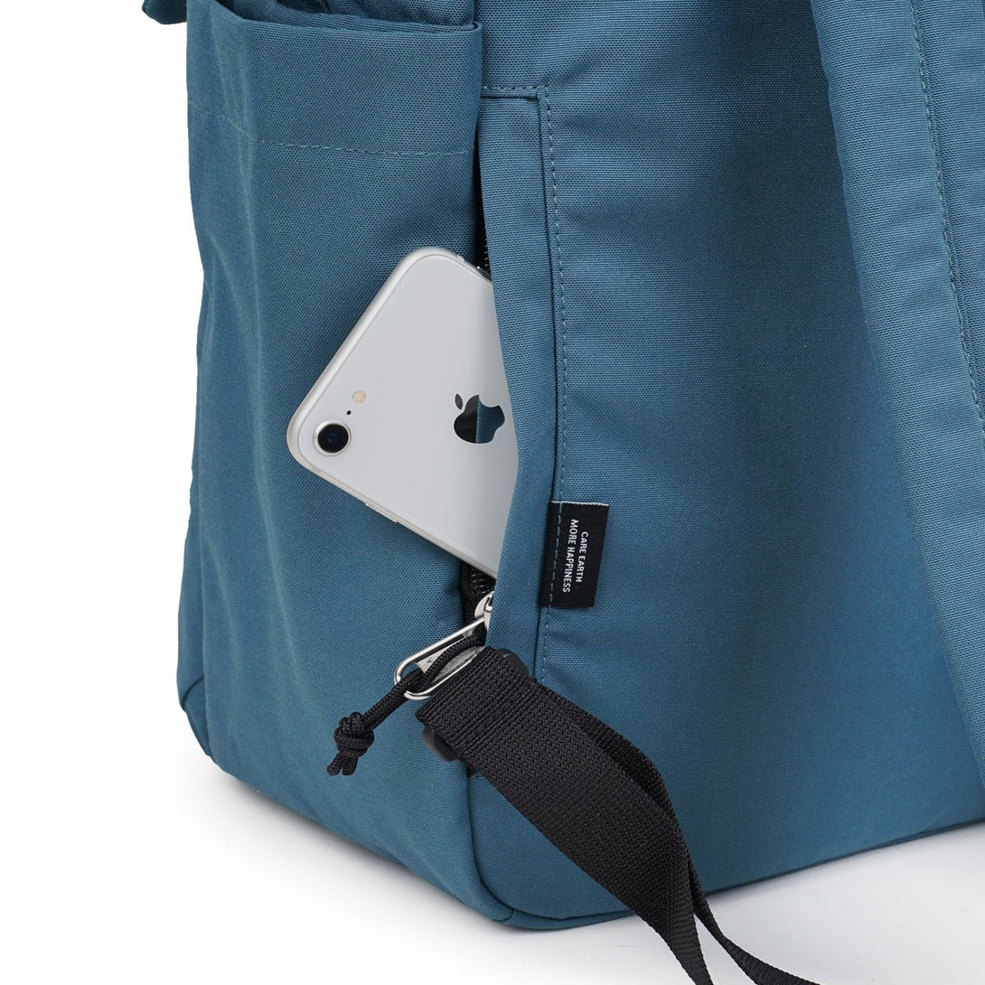CARTER (ECO Edition) - All Day Backpack - HELLOLULU LIVING SOLUTIONS. Saxony Blue (New Color)