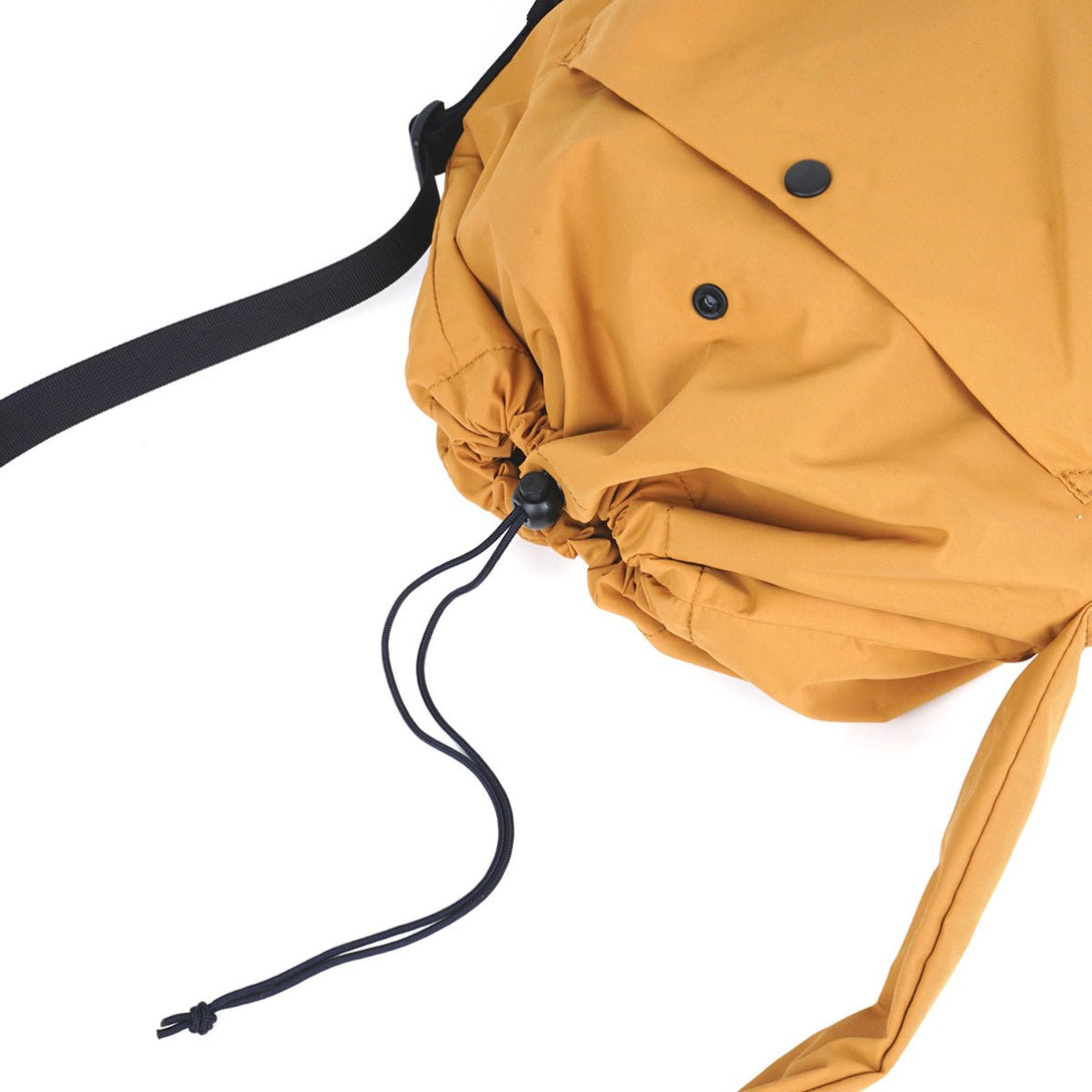 NICK - 2 Way Drawstring Shoulder Bag - HELLOLULU LIVING SOLUTIONS. Toffee (New Color)
