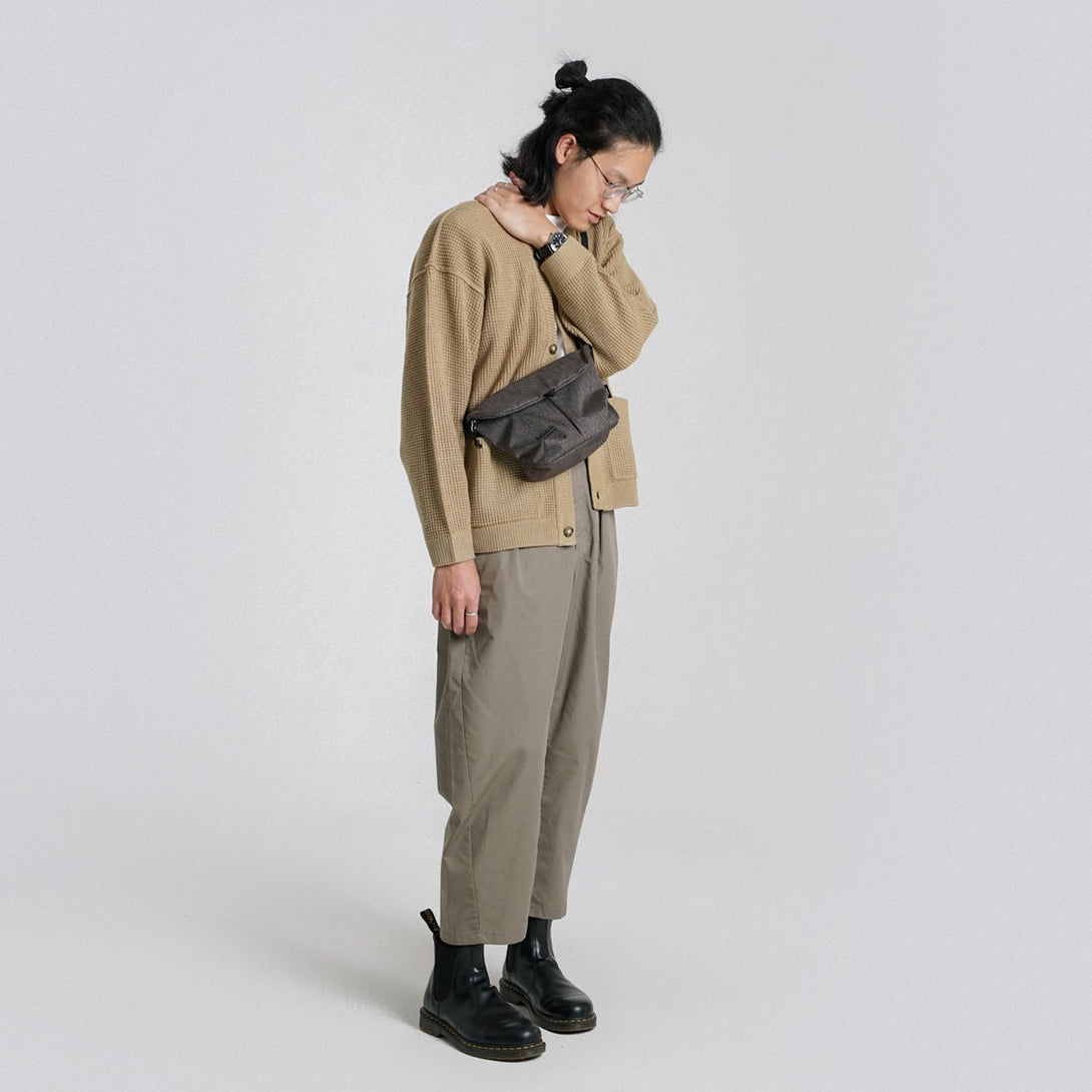 MINI KASEN (ECO Edition) - Mini All Day Shoulder Bag - HELLOLULU LIVING SOLUTIONS. Flag Stone