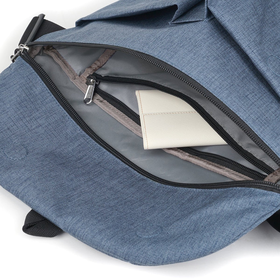 KASEN (ECO Edition) - All Day Shoulder Bag - HELLOLULU LIVING SOLUTIONS. Cool Blue (New Colors)