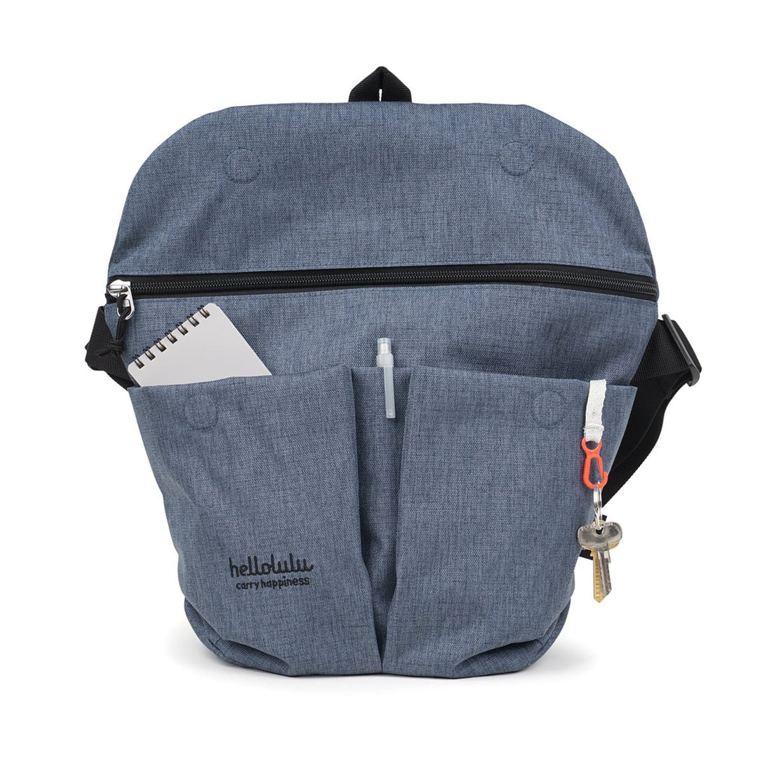 KASEN (ECO Edition) - All Day Shoulder Bag - HELLOLULU LIVING SOLUTIONS. Cool Blue (New Colors)