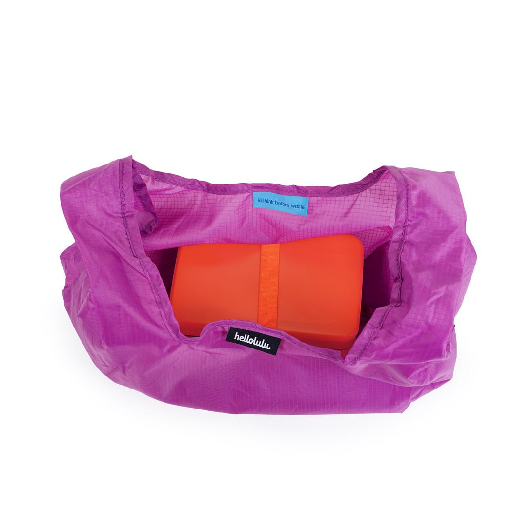 ONA - Packable Lunch Bag - HELLOLULU LIVING SOLUTIONS. Cocoa