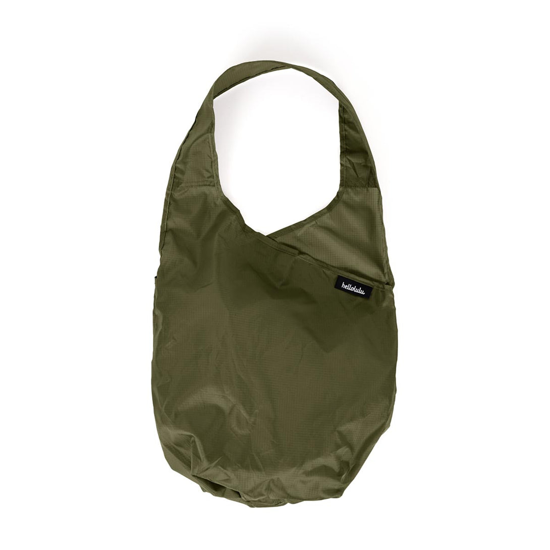 OVI - 5L Packable Market Bag - HELLOLULU LIVING SOLUTIONS. Juniper Green