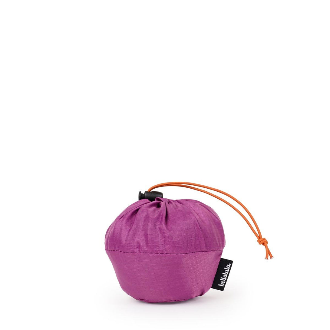 OLE - 17L Packable Market Bag - HELLOLULU LIVING SOLUTIONS. Plum Purple